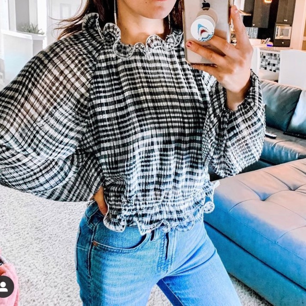 C/MEO Collective Ruffle Top
